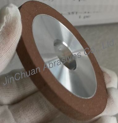 1A1 75*6*32*19.05*10mm D100/120 چرخ تراش الماس رزم