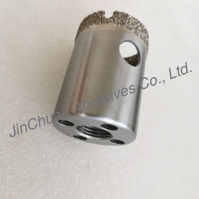6A2 38*53*M16 mm D30/35 سوراخ های الماس جوش داده شده در خلاء برای صنعت پزشکی