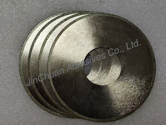 1A1 127*1.55*44.45*3mm D100/120 چرخ آسیاب الماس الکتروپلاستی شده
