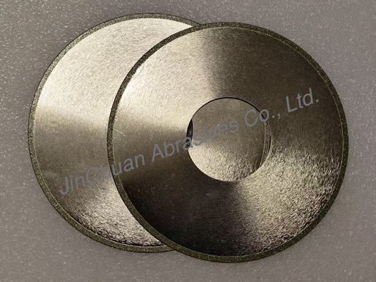 1A1 127*1.55*44.45*3mm D100/120 چرخ آسیاب الماس الکتروپلاستی شده