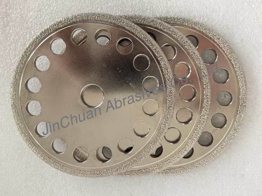 چرخ های الماس با عملکرد بالا برای آسیاب آهن ریخته شده با شکل سفارشی D40/45 Grit و طول عمر طولانی