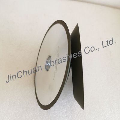 1V1/35° 150*14T*25.4*5mm D400 C100 Resin Bond Diamond Grinding Wheel For Grinding Carbon Brush