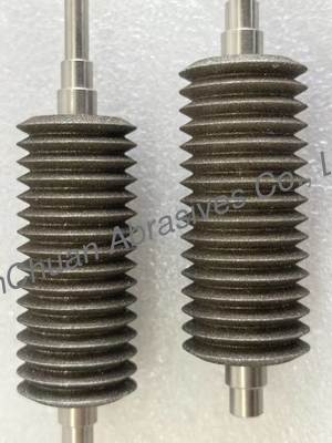 چرخ آسیاب CBN غیر استاندارد و سفارشی 30*122.5*6*3 میلی متر برای تیز کردن تیغه های تراش چند ابزار ((BIM,HCS,HSS)