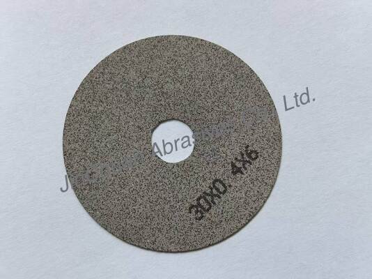 0.4mm supper thin chip breaker فلز پیوند cbn چرخ برش 1A8 برای slotters