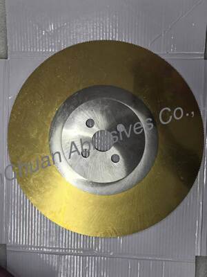 تیغه نری hss با 330 دندان برای برش نوار مهر و موم استفاده می شود، قطر 285mm،