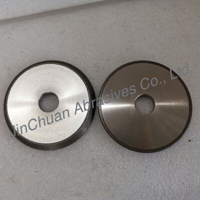 آمبر سفارشی 105*6*22.23mm*R1.39R4.49 B80/100 CBN چرخ آسیاب برای تراشه های باند