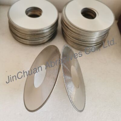 قطر 127 میلی متر ضخامت 1.55 میلی متر سنگ D151 برقی تیغه تراش الماس