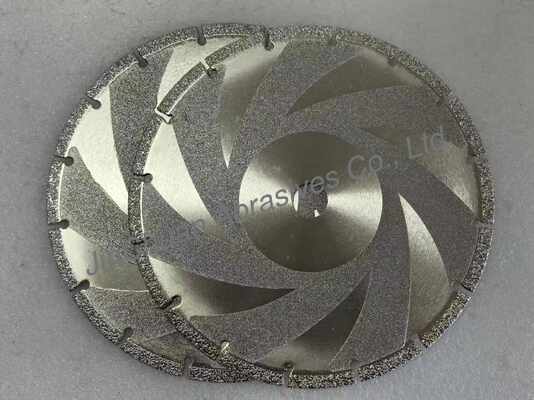 چرخ های آسیاب الماس الکتروپلاستی شده، قطر 230mm، شماره خرد D35/40