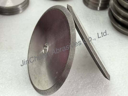 Electro CBN Chamfering Wheels 1E1 For Chamfering And Grooving