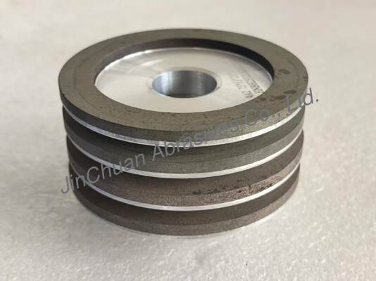 صفحه سنگ زنی الماس رزینی 4A2 مناسب برای ابزارهای کاربید، قطر 75 میلی متر، درجه سختی D500