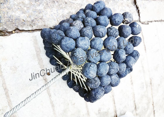 178mm Diamond Carbide Silicon Crushed Honing Brush / ابزارهای چسبان انعطاف پذیر مورد استفاده برای برداشتن سوراخ