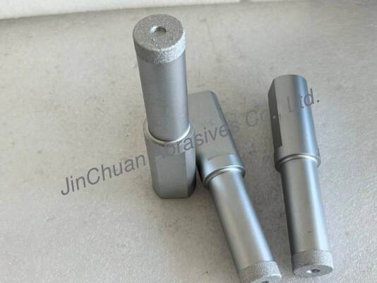 پیین تراش الماس تراش با خلاء تراش الماس مصنوعی D80/100 Grit و 25.4mm قطر سر برای تراش دقیق
