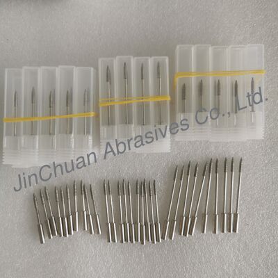 D151# پیین های آسیاب الماس الکتروپلاستر شده با قطر 2.2mm سر و پوشش الماس مقاوم به سایش