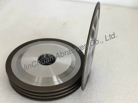 چرخ آسیاب CBN 150 میلی متری با حفره داخلی 32 میلی متری و لایه CBN 1.3mm تا 4.0mm برای تیز کردن ابزار HSS