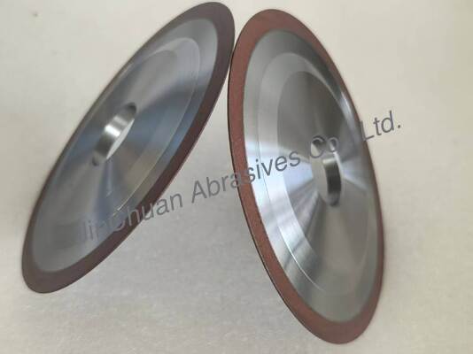 14F1 شکل رزین الماس چرخ آسیاب 150mm قطر بیرونی برای تیز کردن ابزار کربید