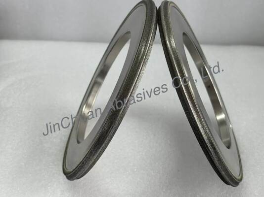 چرخ آسیاب الماس الکتروپلاستی قابل تنظیم 200x10.5x127x5mm برای تیز کردن سنجه کربید
