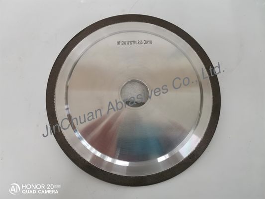 چرخ سنگ زنی رزین CBN برای ماشین سنگ زنی اره برقی باند چوب