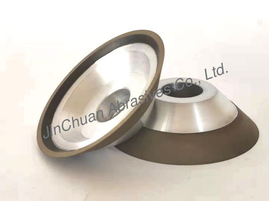 Sharpened Wood D64 Grit Diamond Sinding Wheel Resin Bonding Detective Heavy Detective