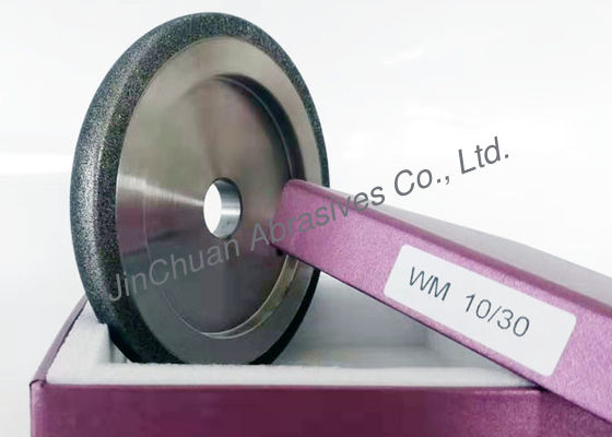 چرخ های 10/30 زاویه ای CBN برای باند تیز کردن اره برای چوب میزر تخت با عملکرد بالا