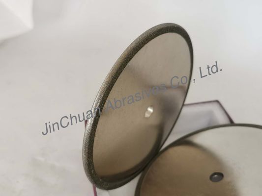 چرخ های ساینده برقی آبکاری شده Cbn اره برقی زنجیره ای D150