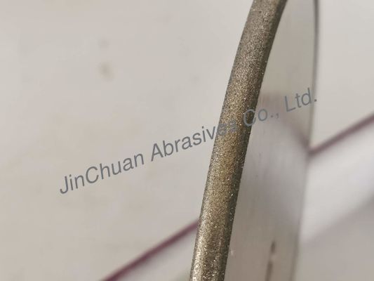 چرخ های ساینده برقی آبکاری شده Cbn اره برقی زنجیره ای D150