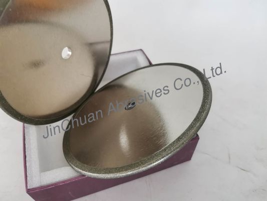 چرخ های ساینده برقی آبکاری شده Cbn اره برقی زنجیره ای D150