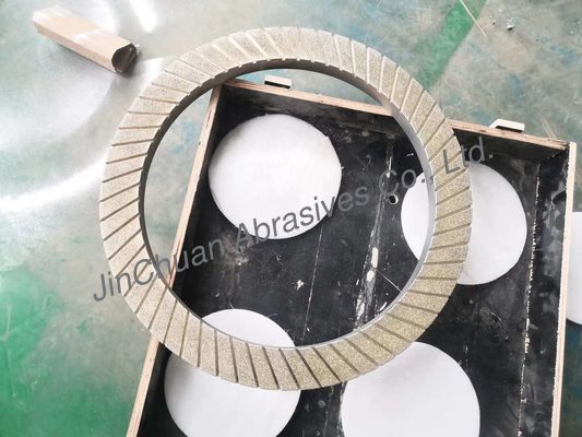 چرخ های چرخدار الماس ترمز D30 800mm Cbn Diamond