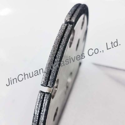 شکل چرخ Cbn الماس چرخ های فلزی مواد گرد شکل با عملکرد بالا