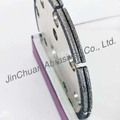 شکل چرخ Cbn الماس چرخ های فلزی مواد گرد شکل با عملکرد بالا