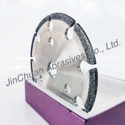 گواهینامه ISO باند الکتروپلاته شده با کارایی بالا CBN Diamond Wheel