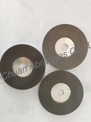 قطر چرخ های سنگ زنی Cbn به شکل تخت 126.9 میلی متر برای لبه سریع