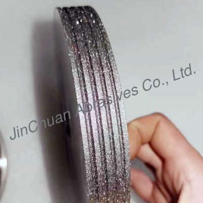 چرخ های چرخشی CBN ، اره برقی ، چرخ دنده ای چرخدار ، قهوه ای تیره