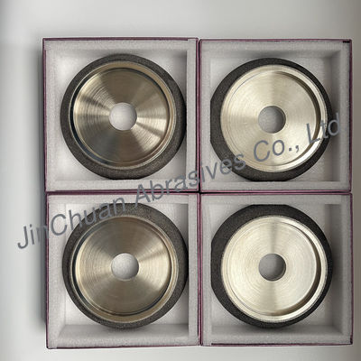 چرخ cbn آبکاری شده B151 برای نوار چوب تراشکاری سنگ زنی