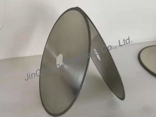 دیسک سنباده زنجیره ای 1.2 میلی متری نازک CBN سنگ زنی آلومینیوم اکسید آلومینیوم