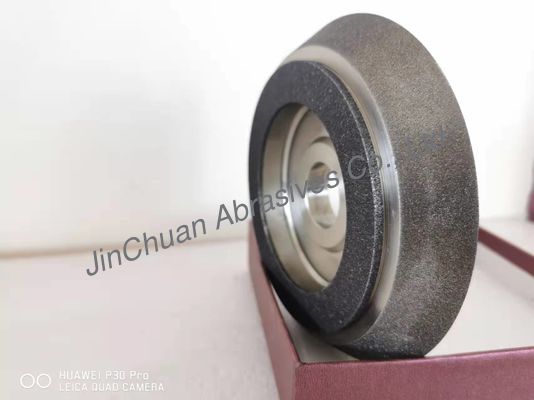 چرخ های سنگ زنی CBN خاکستری آبکاری شده با بدنه فولادی همراه