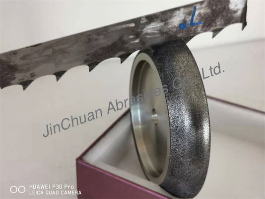 127*22.23*12.7 Woodmizer اره نواری تیز کننده چرخ های سنگ زنی WM7/34 دیسک آسیاب