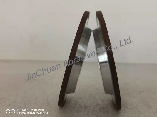 رزین چرخ سنگ زنی الماس قوس مسطح 100 میلی متری 3A1 برای تیغه اره گرد