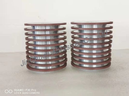 رزین چرخ سنگ زنی الماس قوس مسطح 100 میلی متری 3A1 برای تیغه اره گرد